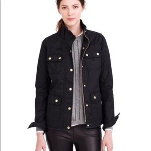 Black Jcrew field jacket